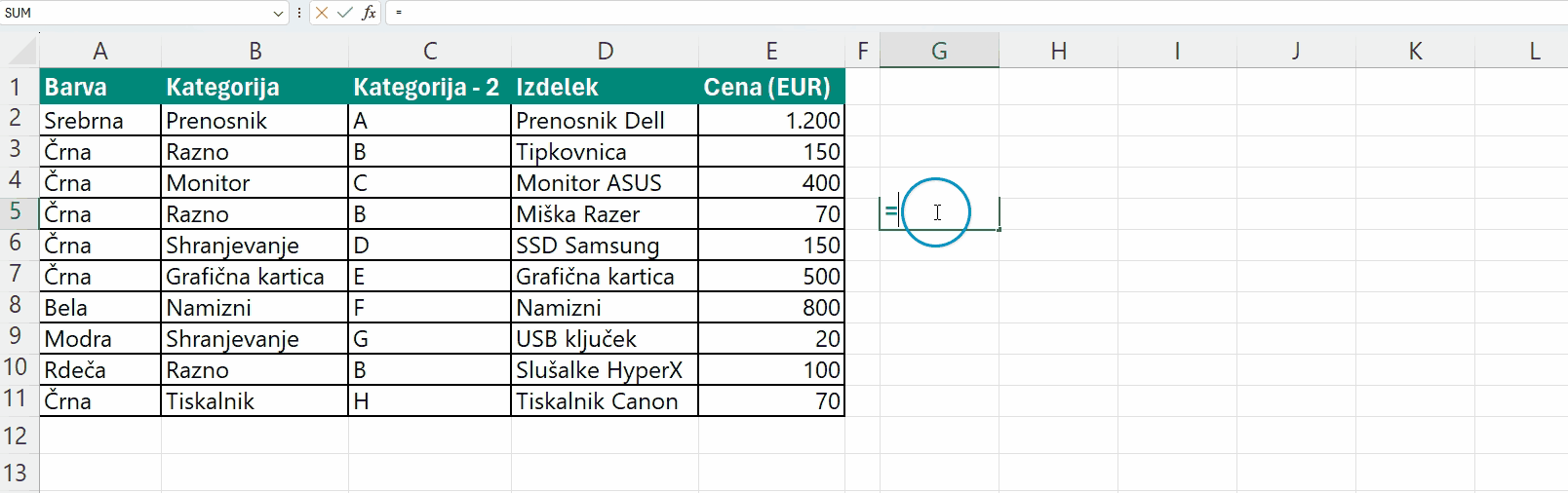 vlookup-and-match